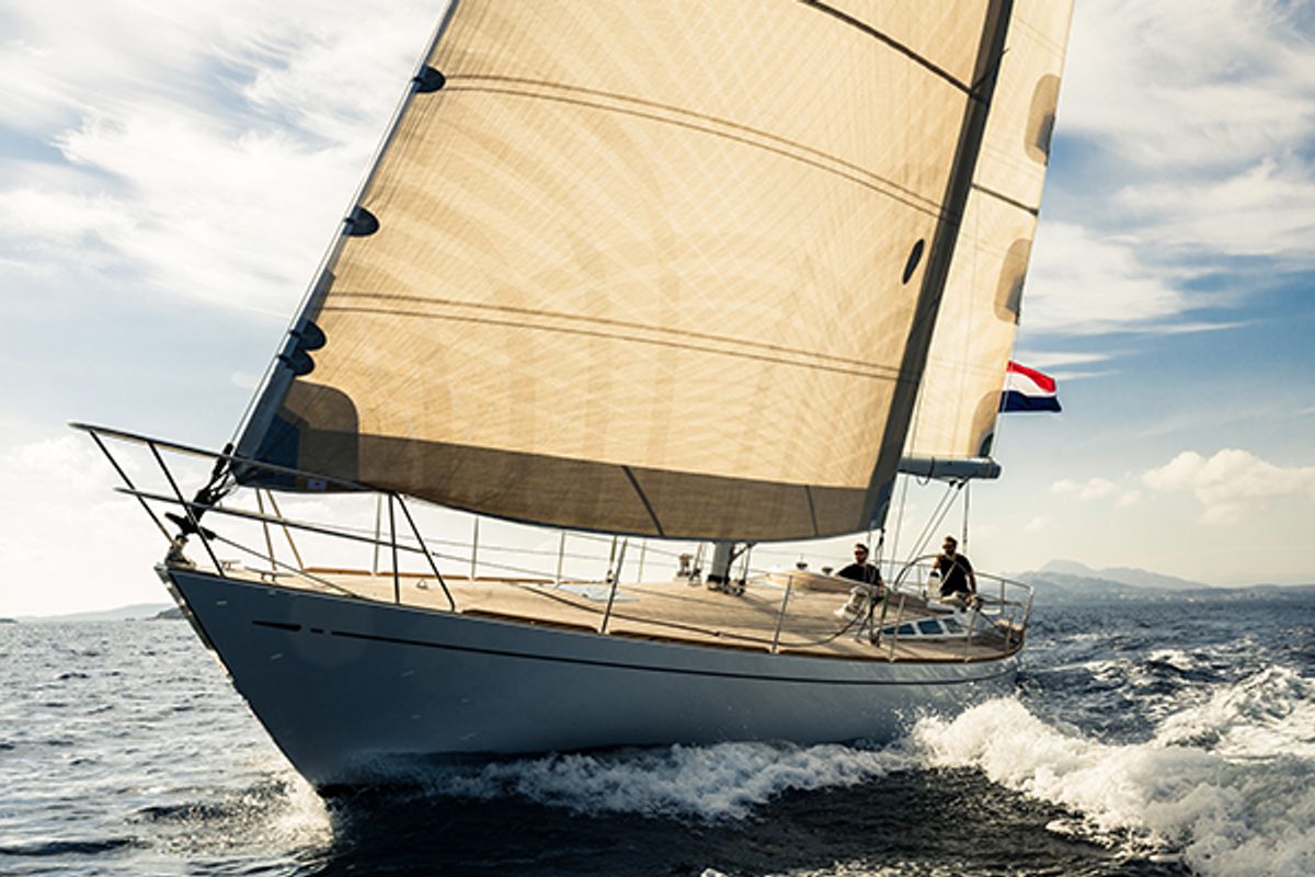 Can you improve on perfection - 1970s Swan 48 given a radical new look